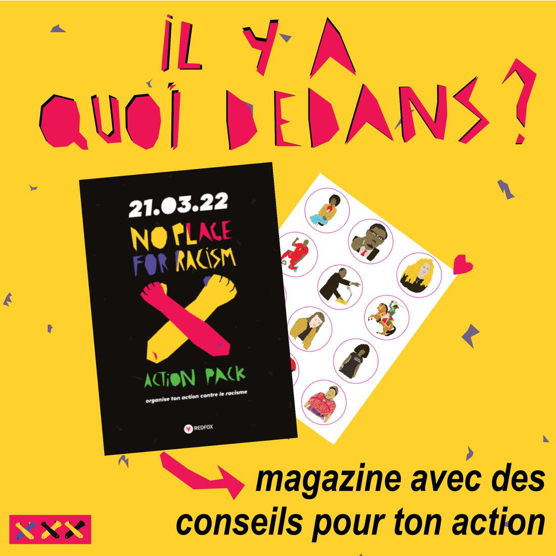 Action Pack "NO PLACE FOR RACISM"