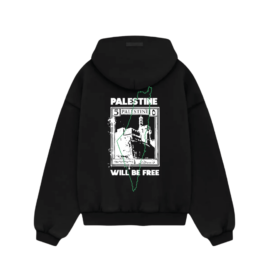 Palestine Black - Hoodie