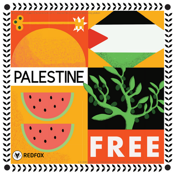 Autocollant - Palestine free