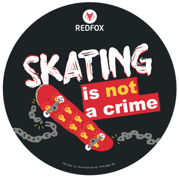Skating is not a crime - stickerpack gratuit (20st)