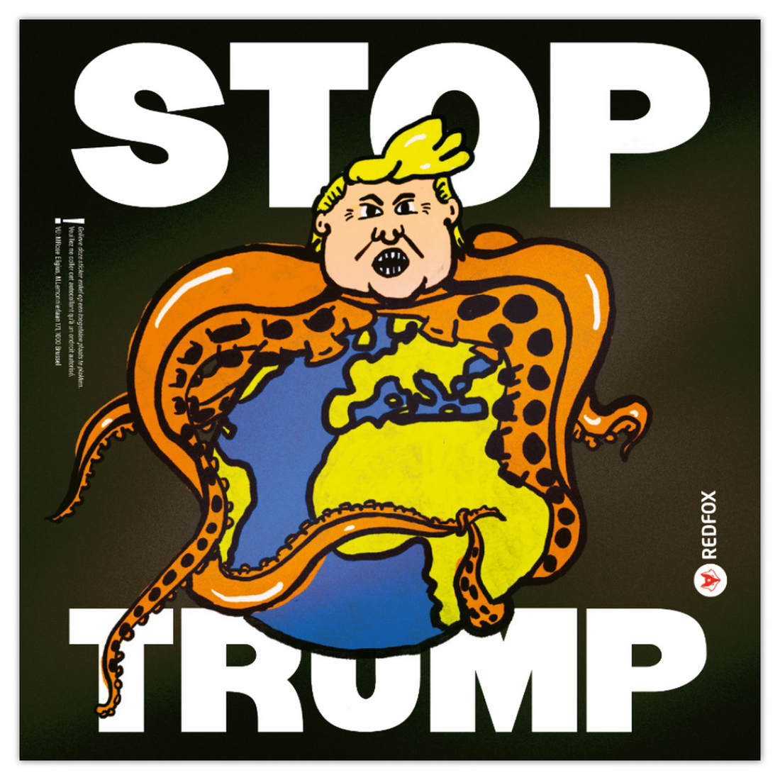Autocollant - Stop Trump