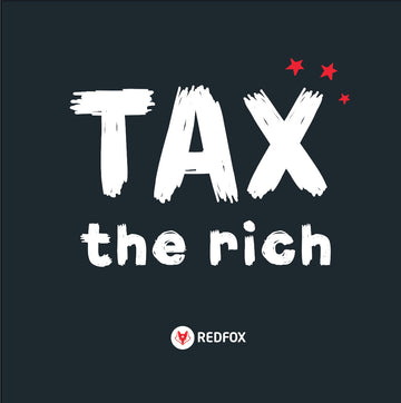 Autocollant - Tax the rich