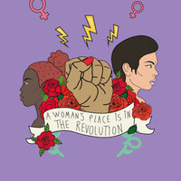 Poster - A woman's place is in the revolution